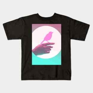 Retro Bird Kids T-Shirt